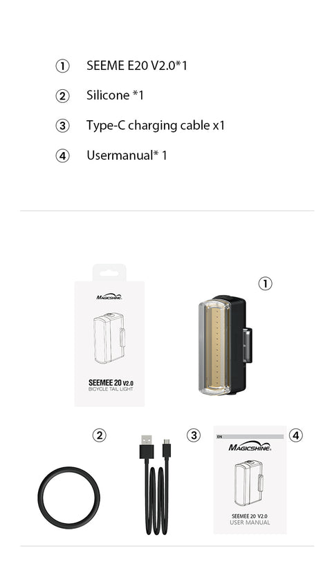 rear light for cycle