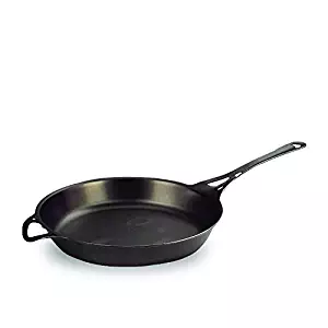 AUS-ION Skillet, 12.5" (32cm),Smooth Finish, 100% Made in Sydney, 3mm Australian Iron, Commercial Grade Cookware