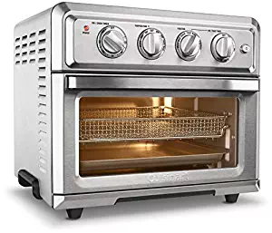 Cuisinart TOA-60 Air Fryer Toaster Oven, Silver (Renewed)