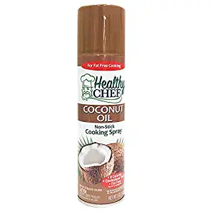 (Pack of 12) Healthy Chef Cooking Spray Coconut Oil Spray 5oz Non Sticky Cooking spray