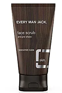 Every Man Jack Face Scrub, Fragrance Free, 5.0-ounce