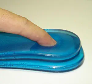 Semi Liquid Polymer Gel Shoe Insoles - Foot Insoles (Large (M 10.5-11 -- W 11.5-12))