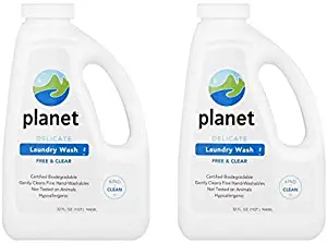 Planet Delicate Laundry Wash - 32 oz - Free & Clear (Pack of 2)