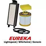 Eureka Lightspeed, Whirlwind, Genesis II Bagless Upright Vacuum Supply Kit