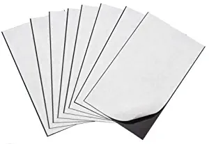 Marietta Magnetics - 25 Magnetic Sheets of 8.5" x 11" Adhesive 20 mil