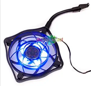 Antec Spot Cool 100 Dual Mode Gooseneck Fan W/ Blue LED's Thermal Sensing