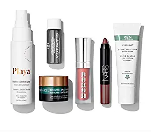 Play! By Sephora 2019 NEW 6 Piece Travel Set (Lipcream,Lipstick,Toner,Cream,Cream)