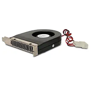 StarTech.com Expansion Slot Rear Exhaust Cooling Fan with LP4 Connector (FANCASE) -