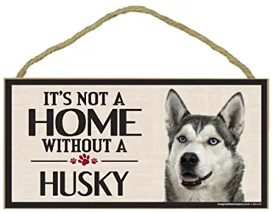 Imagine This Wood Sign for Husky Dog Breeds