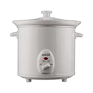 BRENTWOOD SC135W Brentwood 3-Quart Slow Cooker (White Body)