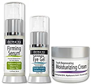 Skin Care Products for Anti Aging - Organic & Natural Facial Treatments for the Skin - The Most Effective Skincare for Fine Lines & Wrinkles - Hyaluronic Acid Serum - Eye Wrinkle Gel - Anti Aging Skin