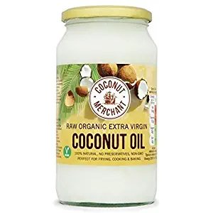 Coconut Merchant Raw Organic Extra Virgin Coconut Oil - 1L (33.81fl oz)