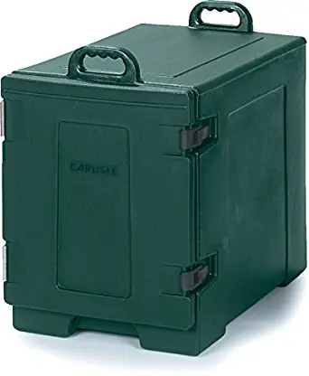 Carlisle PC300N08 Cateraide End-Loading Insulated Food Pan Carrier, 5 Pan Capacity, Forest Green