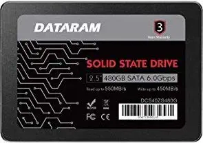 DATARAM 480GB 2.5" SSD Drive Solid State Drive Compatible with ASUS ROG Crosshair VI Hero