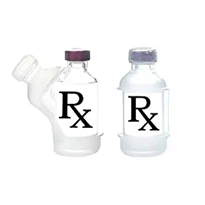 Insulin Vial Protective Case by VIAL SAFE - Fits All 10mL Brands (2-Pack) - Never Risk Breaking Your Insulin Vial (2 Short)