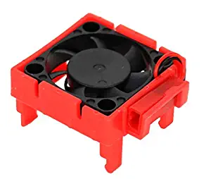 Powerhobby Cooling Fan for Traxxas Velineon ESC VXL-3 / VXL3 Red FITS : 4-Tec 2.0 Bandit Rally Rustler VXL Slash 2wd / 4x4 Stampede 4x4 VXL