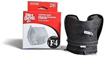 Dirt Devil Hand Vacuum Cleaner Type F-4 Filter 2 Pk Genuine Part # 3ME1950001