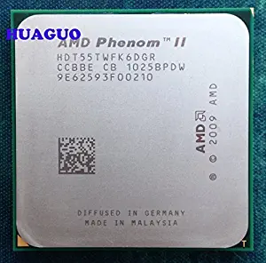 AMD Phenom II X6 1055T 2.8 GHz Six Core CPU Processor HDT55TWFK6DGR AM3 95W