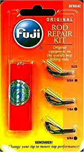 Fuji BMFRK4C Micro Rod Repair Kit with (3) Tips and Hot Melt Glue, Black Finish