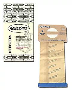 EnviroCare Replacement Vacuum bags for Electrolux Style U Discovery Uprights 12 pack
