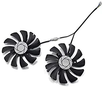 HA9010H12F-Z 85mm 4-Pin Video Card Cooling Fan Replacement for MSI GTX 1050 1060 Graphic Card PNY GTX1070 DIY Fan