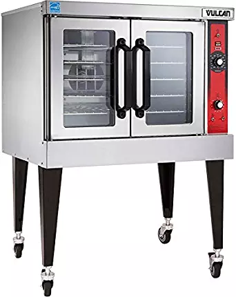 Vulcan VC5GD LP Gas Convection Oven, Single Deck with Casters