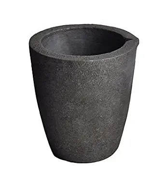 #3 4KG MegaCast, Foundry Clay Graphite Crucibles Black Cup Furnace Torch Melting Casting Refining Gold Silver Copper Brass Aluminum