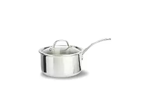 Calphalon Tri-Ply Stainless Steel 2-1/2-Quart Sauce Pan with Cover