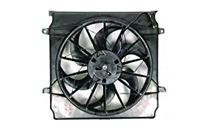 Replacement Dual Function Cooling Fan Assembly with Single Fan