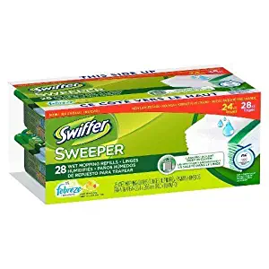 Swiffer Sweeper Wet Mopping Refills - Sweet Citrus & Zest 28 count