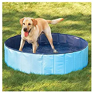 N&M Products Foldable Dog Pool - Folding Dog/Cat Bath Tub - Collapsible Pet Spa