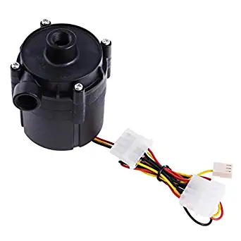 DC 12V 18W SC1000 DC Pump Water Cooling Pump Water Cooler Pump Maximum Flow 1000L H with Speed Controller for Computer PC