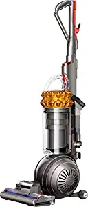 Dyson - Cinetic Big Ball Total Clean Bagless Upright Vacuum - Iron/Bright Silver/Sprayed Yellow/Red