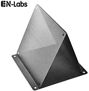 Rarido En-Labs 5pcs/lot 12CM Computer Mesh Black PVC PC Case Fan Cooler Dust Filter Dustproof Case Cover,120x120mm - (Blade Quantity: 40mm)