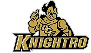 6 Inch Knightro Logo Decal UCF Knights University of Central Florida Removable Wall Sticker Art NCAA Home Room Decor 6 by 4 Inches