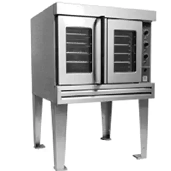 Bakers Pride BCO-G1 Convection Oven, Full Size, Gas, Single Deck, Independent Doors, 6