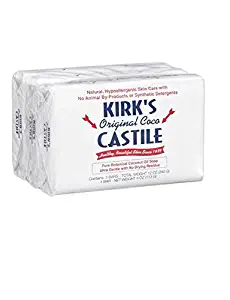 Kirk's Natural Castile Soap Original - 4 oz Each, 3 ct