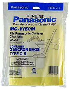 Panasonic MC-V150M Replacement Bag for Canister, 3-Pack