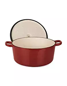 Cuisnart Dutch Oven - Enamelled Cast Iron - 4.4 qt - Red