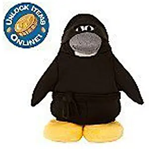 Disney Club Penguin 6.5" Plush Ninja (Coin with Code Included)