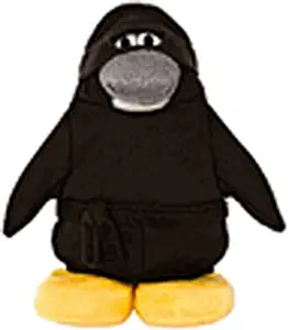 Disney 6 1/2'' Limited Edition Club Penguin Series 4 Plush - Ninja