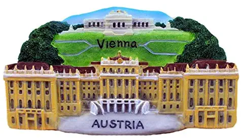 Schonbrunn Palace Vienna Austria Resin 3d Fridge Magnet SOUVENIR TOURIST GIFT 076 by Mr_air_thai_Magnet_World