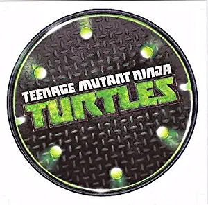 SDore TEEN MUTANT NINJA TURTLES TMNT MANHOLE COVER Edible 1/4 Sheet Image Frosting Cake Topper