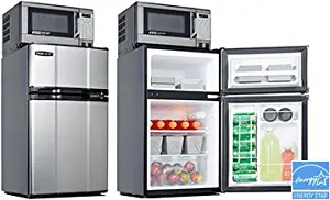 MicroFridge All Refrigerator & Microwave Combo Appliance44; Stainless Steel - 3.1 cu ft.