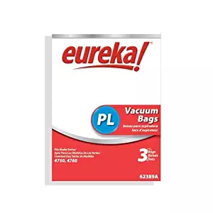 Genuine Eureka PL Vacuum Bag 62389A - 3 bags