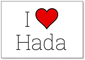 I Love Hada, fridge magnet (design 3)