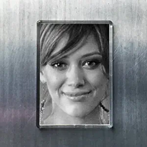 Seasons Hilary DUFF - Original Art Fridge Magnet #js004