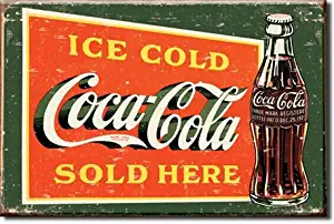 Desperate Enterprises Coca-Cola Ice Cold Green Refrigerator Magnet, 2" x 3"