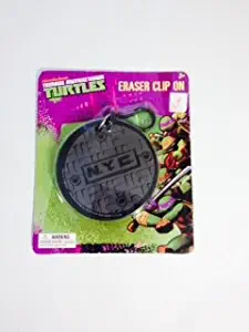 Nickelodeon Teenage Mutant Ninja Turtles Eraser Clip On