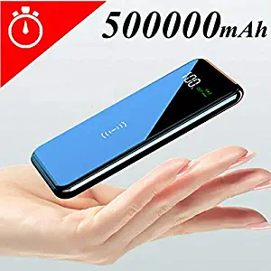 AVGDeals 2019 Power Bank 500000mAh Qi Wireless Charger Portable Polymer External Battery | Compatible with More Than 99% Mobile Phones